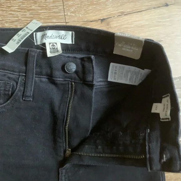 Madewell | High-Rise Skinny Jeans in Starkey Wash Petite 24 NWT - Picture 6 of 10